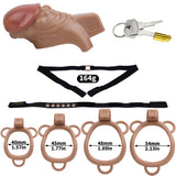 ABS Resin Simulation Penis Chastity Lock product photo 17 of | 3d-chastity