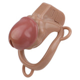 ABS Resin Simulation Penis Chastity Lock lock and ring | 3d-chastity
