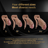 ABS Resin Simulation Penis Chastity Lock side | 3d-chastity
