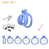 Small Chastity Cage 5 with Catheter Colors to Choose size and shape | 3d-chastity