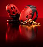 Lockink Retractable Estim Chastity Cage with Vibrations