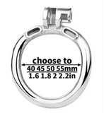 Most Secure Chastity Device Inverted' Ring side | 3d-chastity