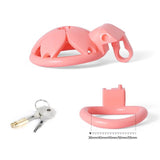 Super Short Sakura 3D Printed Chastity Device wearing | 3d-chastity