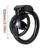 Super Short Sakura 3D Printed Chastity Device material finish close | 3d-chastity