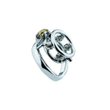 Screw Stainless Steel Chastity Cage wearing | 3d-chastity