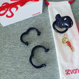 Sevanda Cobra Chastity Cage Resin side | 3d-chastity
