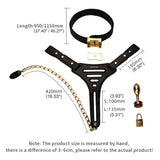 Sevanda Women's Chastity Pants Cage lock and ring | 3d-chastity