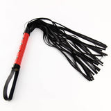 Sexy Black Lash PU Leather Whip Chastity Cage main product | 3d-chastity