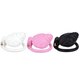 Shell Shaped Sissy Chastity Cage product photo 17 of | 3d-chastity
