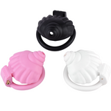 Shell Shaped Sissy Chastity Cage product photo 18 of | 3d-chastity