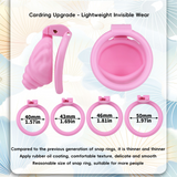 Gaine de pénis Sissy en forme de coquille