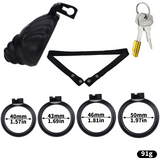 Shell Shaped Sissy Chastity Cage full kit | 3d-chastity