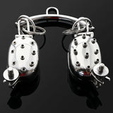 Evil Shells Stainless Steel Ball Stretcher Chastity Cage main product | 3d-chastity