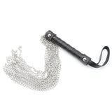 Show No Mercy Metal Flogger Chastity Cage side | 3d-chastity