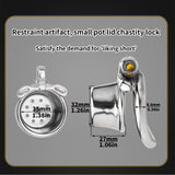 Shower Shaped Chastity Cage product photo 12 of | 3d-chastity