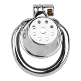 Shower Shaped Chastity Cage side | 3d-chastity
