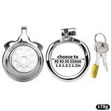 Shower Shaped Chastity Cage size and shape | 3d-chastity