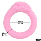 Silicone Lock Ring Delay Ejaculation Chastity Cage comparison | 3d-chastity