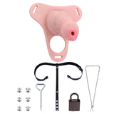 Silicone Party Wearable Chastity Device comparison | 3d-chastity