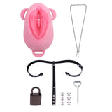 Sissy Silicone Chastity Cage with Belt product photo 20 of | 3d-chastity