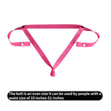 Sissy Silicone Chastity Cage with Belt 31