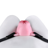 Sissy Silicone Chastity Cage with Belt rear | 3d-chastity