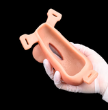 Silicone Sissy Chastity Cage with Belt front | 3d-chastity