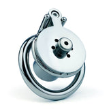 Screw Negative Chastity Cage with Catheter size and shape | 3d-chastity