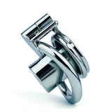 Shrinking Chastity Cage Screw Negative Chastity Cage side | 3d-chastity