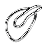 NEW Metal Sissy Clip Chastity Cage size and shape | 3d-chastity