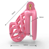 Sissy Male Chastity Cage size and shape | 3d-chastity