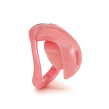 Sissy Protective Hood Chastity Cage lock and ring | 3d-chastity