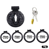 Sissy Pussy Chastity Cage Flat full kit | 3d-chastity