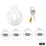 Sissy Pussy Chastity Cage Flat front | 3d-chastity