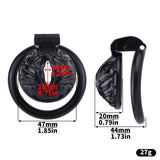 Sissy Pussy Chastity Cage Flat product photo 13 of | 3d-chastity