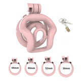 Sissy Resin Chastity Cage material finish close | 3d-chastity