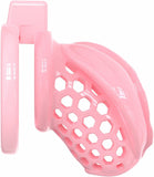 Sissy Silicone Chastity Cage side | 3d-chastity