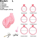 Sissy Silicone Chastity Cage material finish close | 3d-chastity