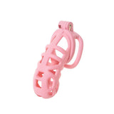 Body Friendly Pink Cobra Chastity Cage 6