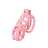 Body Friendly Pink Mamba Chastity Cage wearing | 3d-chastity