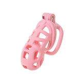 Body Friendly Pink Mamba Chastity Cage size and shape | 3d-chastity