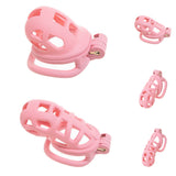 Pink Cobra Chastity Cage Body Friendly