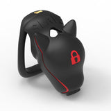 Slave Dog Head Chastity Cage - Invisible Version main product | 3d-chastity