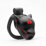 Slave Dog Head Chastity Cage side | 3d-chastity