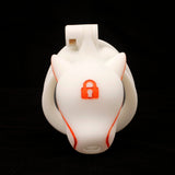 Slave Dog Head Chastity Cage rear | 3d-chastity
