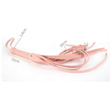 Slave Punishment Leather Flogger Chastity Cage side | 3d-chastity
