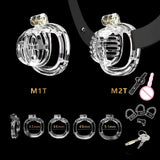 Small Chastity Cage 5 with Catheter Colors to Choose front | 3d-chastity