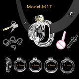 Small Chastity Cage 5 with Catheter Colors to Choose product photo 20 of | 3d-chastity