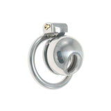 Small Chastity Cage Steel Easy to Pee front | 3d-chastity