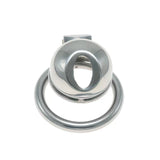Small Chastity Cage Steel Easy to Pee lock and ring | 3d-chastity
